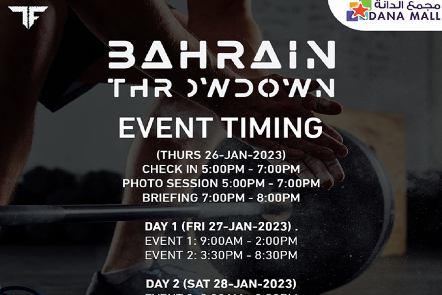 BAHRAIN THRWO DOWN